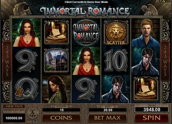 Slot machine immortal romance