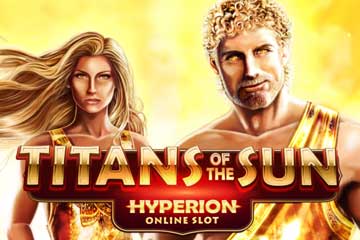 Titans of the Sun Hyperion Slot logo