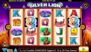 silver lion slot screenshot 313